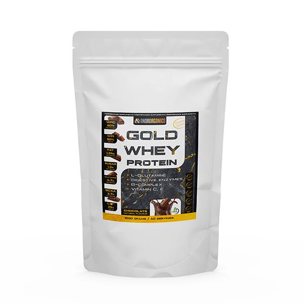 Gold Whey Protein - čokoláda-stévie