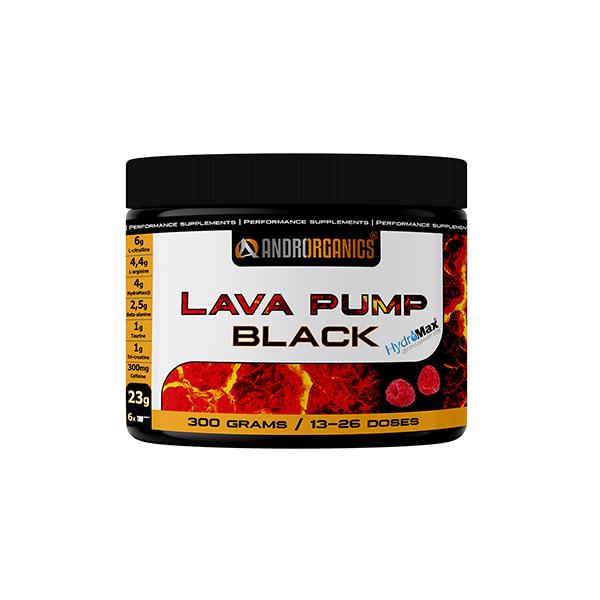 Lava Pump BLACK - malina