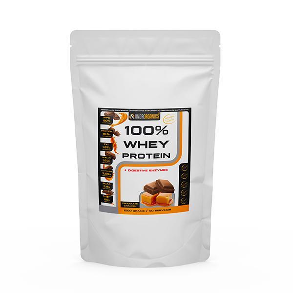 100% Whey Protein - čokoláda-karamel